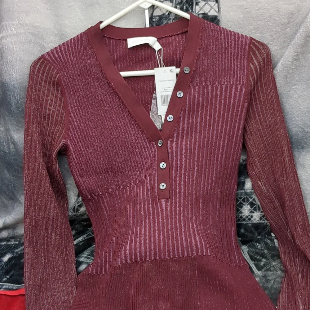 Jonathan Simkhai Memphis  Henley shirt
